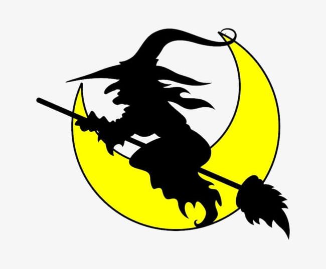 Halloween Witch PNG, Clipart, Halloween, Halloween Clipart, Halloween Clipart, Moon, Witch Free PNG Download