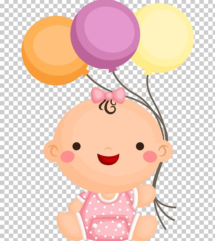 Infant Stock Photography Illustration PNG, Clipart, Baby, Baby Girl, Balloon, Balloon Cartoon, Balloons Free PNG Download