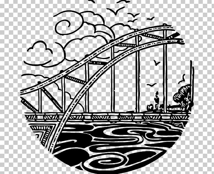 Photography Monochrome Bridge PNG, Clipart, Area, Art, Black And White, Bridge, Circle Free PNG Download