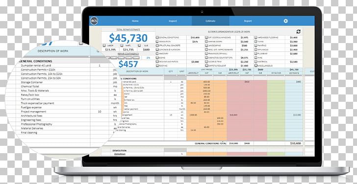 Computer Program Spreadsheet Cost Estimate Construction Estimating Software Computer Software PNG, Clipart, Computer, Computer Accessory, Computer Program, Computer Software, Construction Estimating Software Free PNG Download