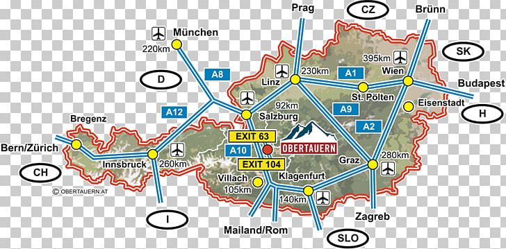 Obertauern Katschberg Pass Ski Amadé Map Villach PNG, Clipart, Area, Austria, City Map, Engineering, Hotel Free PNG Download