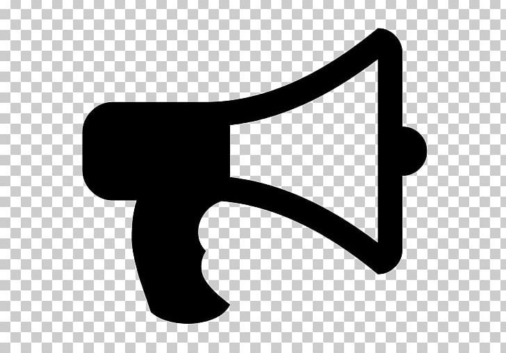 Computer Icons Megaphone Font Awesome PNG, Clipart, Angle, Black And White, Button, Computer Icons, Download Free PNG Download