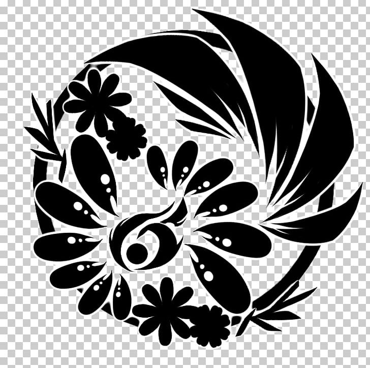 Petal Leaf Floral Design Silhouette PNG, Clipart, Black And White, Circle, Flora, Floral Design, Flower Free PNG Download