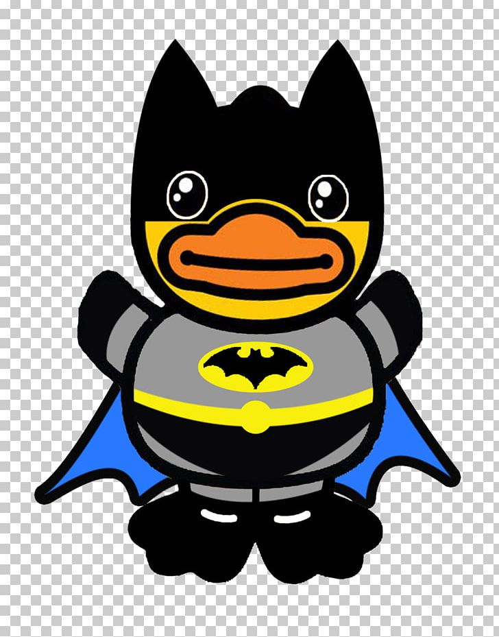 Batman Little Yellow Duck Project Cartoon PNG, Clipart, Balloon Cartoon, Batman, Bird, Cartoon, Cartoon Character Free PNG Download