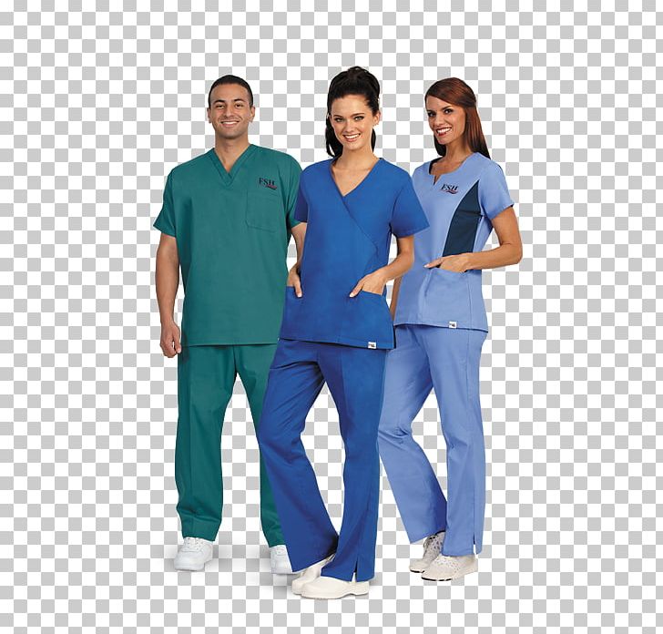 Sleeve Scrubs Uniform Health Care Leisure PNG, Clipart, Abdomen, Aqua, Blue, Clothing, Electric Blue Free PNG Download