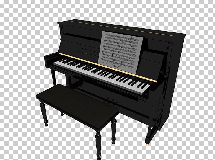 Digital Piano Electric Piano 3D Modeling 3D Computer Graphics PNG, Clipart, 3d Computer Graphics, Advanced, Black, Black Hair, Black White Free PNG Download
