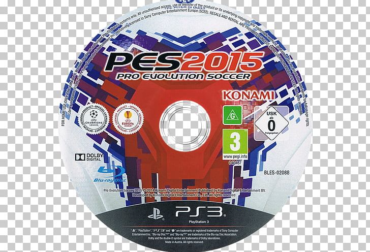 Pro Evolution Soccer 2015 Pro Evolution Soccer 2011 Compact Disc Konami PlayStation 3 PNG, Clipart, Compact Disc, Data Storage Device, Dvd, Hardware, Konami Free PNG Download