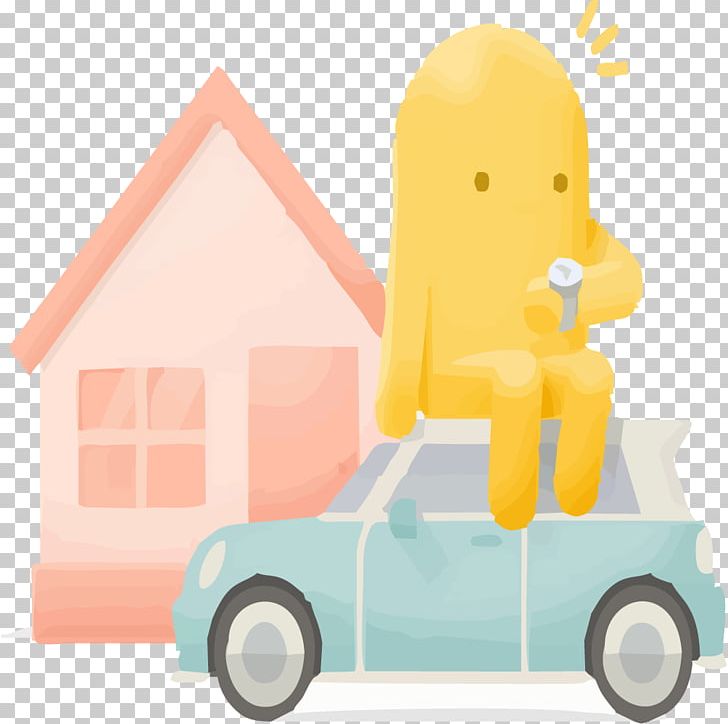 Hand-painted Houses And Cars PNG, Clipart, Animation, Car, Cars, Design, Designer Free PNG Download
