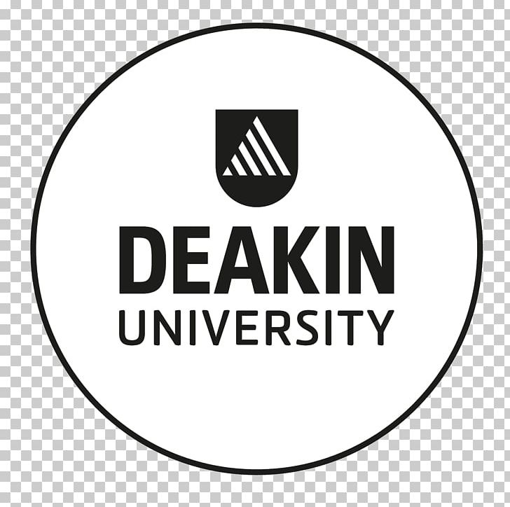 Logo Deakin University Brand Point Font PNG, Clipart, Area, Black And White, Brand, Circle, Deakin University Free PNG Download