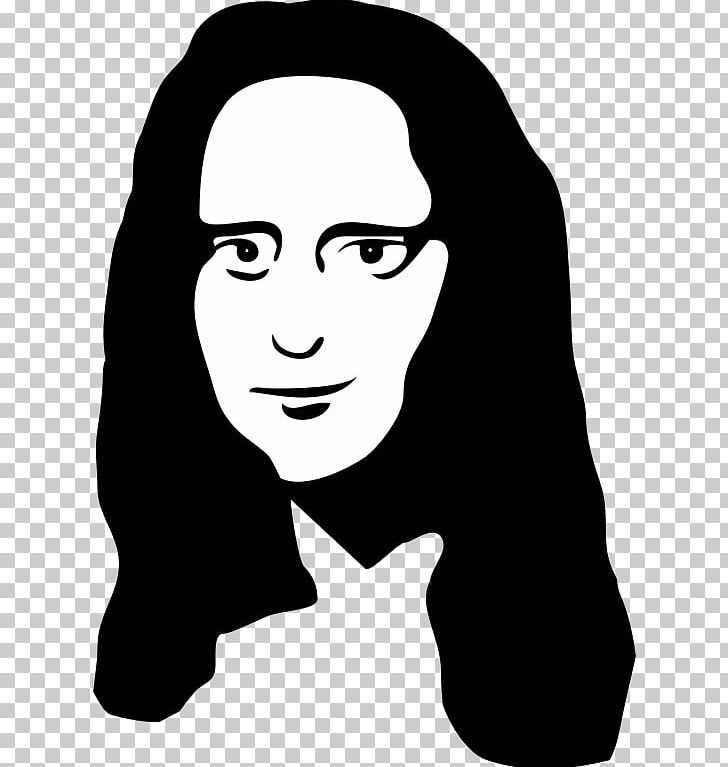Mona Lisa Portrait Woman PNG, Clipart, Artwork, Beauty, Black, Black And White, Cartoon Free PNG Download