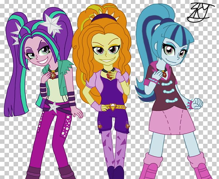 My Little Pony: Equestria Girls Ekvestrio The Dazzlings PNG, Clipart, Ani, Art, Battle Of The Bands, Cartoon, Clothing Free PNG Download
