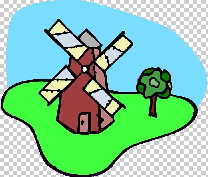 Windmill Electricity Generation PNG, Clipart, Area, Artificial Grass, Artwork, Cartoon, Cartoon Grass Free PNG Download