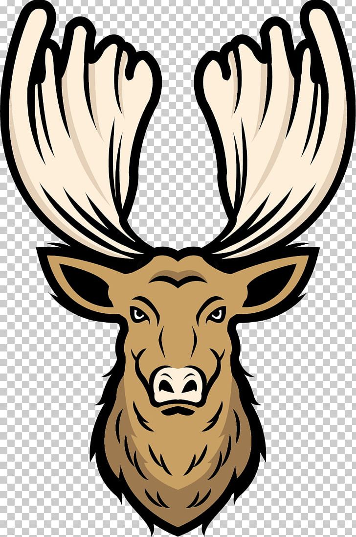 Elk Red Deer Moose Antler PNG, Clipart, Animals, Antler, Carnivoran, Christmas Deer, Dark Free PNG Download