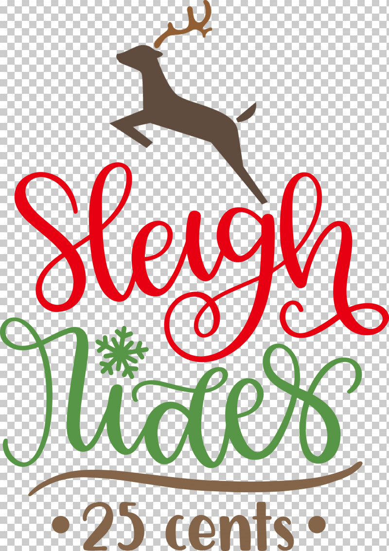 Sleigh Rides Deer Reindeer PNG, Clipart, Christmas, Christmas Tree, Deer, Flora, Logo Free PNG Download
