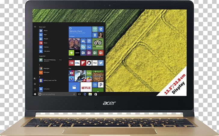 Laptop Intel Core I5 Acer Swift 7 NX.GK6EK.003 13.30 Intel HD PNG, Clipart, Ace, Acer Swift, Acer Tataricum, Computer, Computer Hardware Free PNG Download