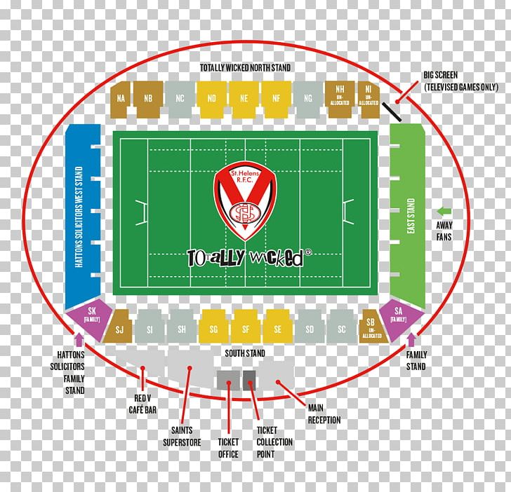 Totally Wicked Stadium St Helens R.F.C. Halliwell Jones Stadium Warrington Wolves PNG, Clipart, Ael Fc Arena, Aircraft Seat Map, Area, Arena, Arrowhead Stadium Free PNG Download