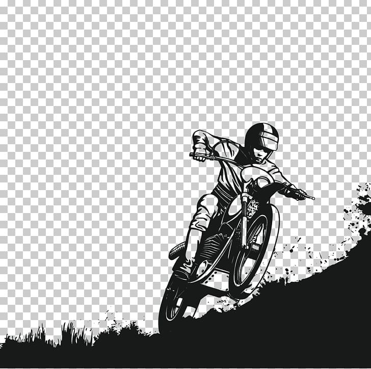 People Riding A Motorcycle PNG, Clipart, Bicycle, Black And White, Computer Wallpaper, Creative Ink, Decorative Patterns Free PNG Download