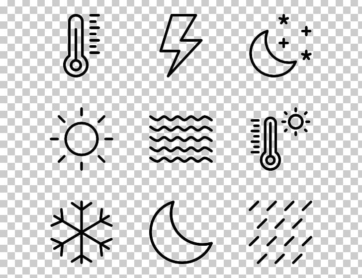 Weather Forecasting Computer Icons PNG, Clipart, Angle, Area, Art, Black, Black And White Free PNG Download