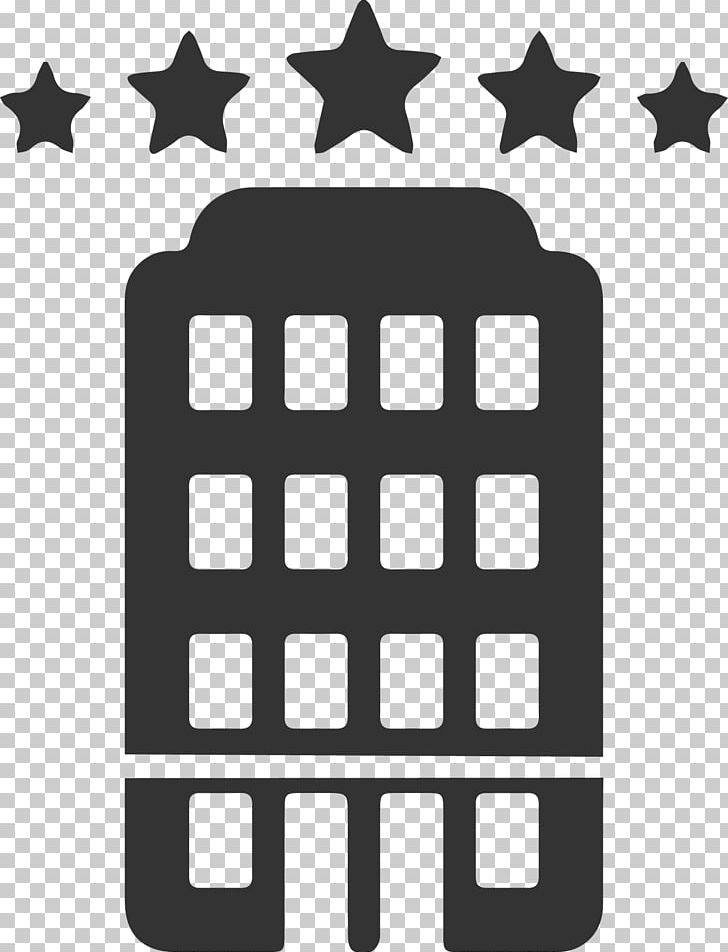 Hotel Rating Computer Icons Star PNG, Clipart, Accommodation, Area, Black, Black And White, Building Free PNG Download