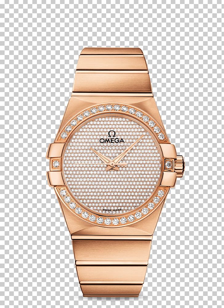 Omega Constellation Omega SA Chronometer Watch Omega Seamaster PNG, Clipart, Automatic Watch, Beige, Brown, Carl F Bucherer, Chronometer Watch Free PNG Download