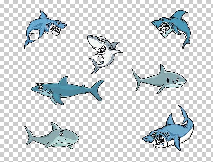 Great White Shark Cartoon PNG, Clipart, Animal, Animal Figure, Animals, Aqua, Blue Free PNG Download