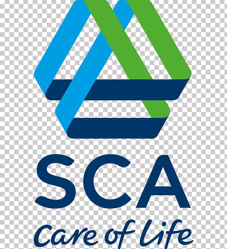Logo SCA Hygiene Products GmbH Paper Brand PNG, Clipart, Angle, Area, Brand, Graphic Design, Line Free PNG Download