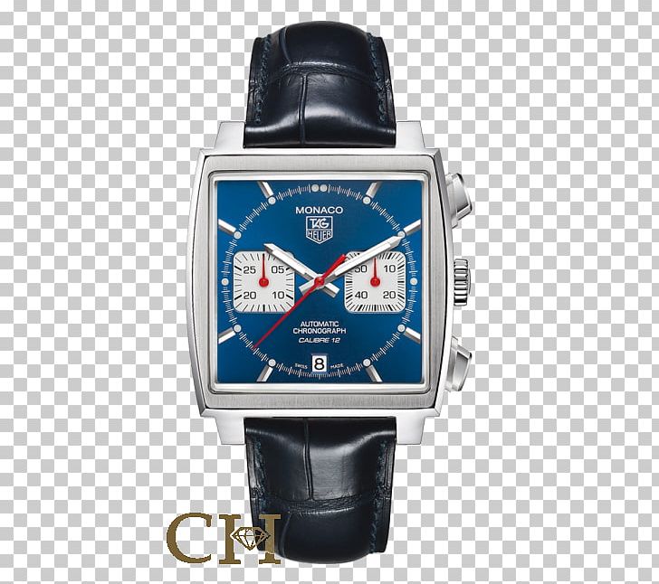 TAG Heuer Monaco Calibre 12 Watch Chronograph PNG, Clipart, Accessories, Automatic, Brand, Chronograph, Hardware Free PNG Download