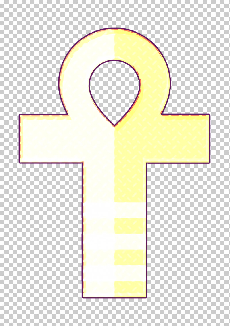 Ankh Icon Egypt Icon Cultures Icon PNG, Clipart, Ankh Icon, Cultures Icon, Egypt Icon, Meter, Yellow Free PNG Download