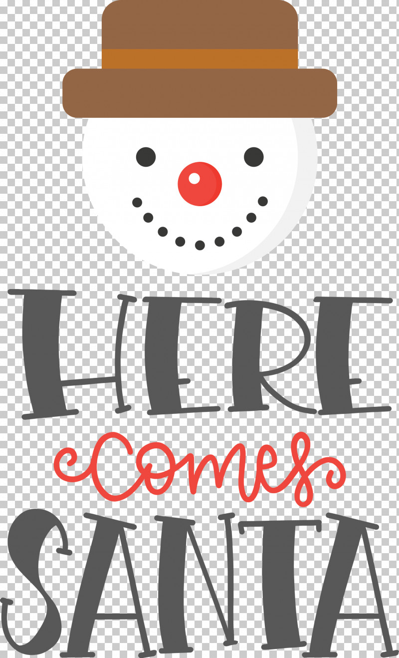 Here Comes Santa Santa Christmas PNG, Clipart, Behavior, Christmas, Geometry, Happiness, Headgear Free PNG Download