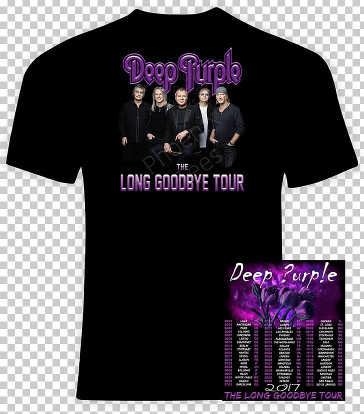 Concert T-shirt El Dorado World Tour The Joshua Tree Tour 2017 No More Tours Tour PNG, Clipart, Black, Brand, Clothing, Concert, Concert Tour Free PNG Download