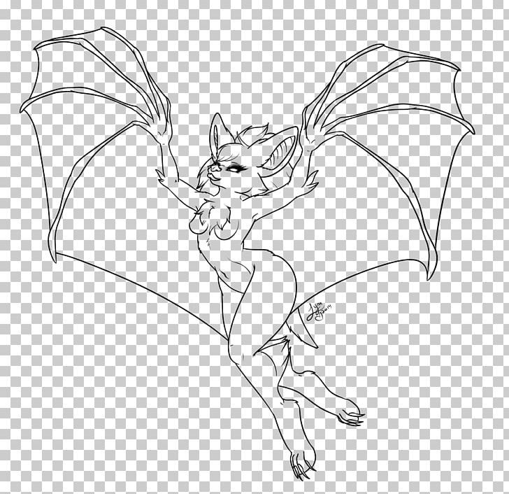 Line Art Drawing Furry Fandom PNG, Clipart, Animals, Art, Artwork, Bat, Black And White Free PNG Download