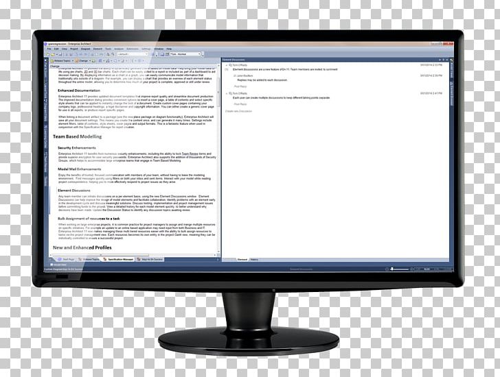 Computer Monitors Enterprise Architect Computer Software Diagram Sparx Systems PNG, Clipart, Artifact, Brand, Busi, Computer, Computer Monitor Accessory Free PNG Download
