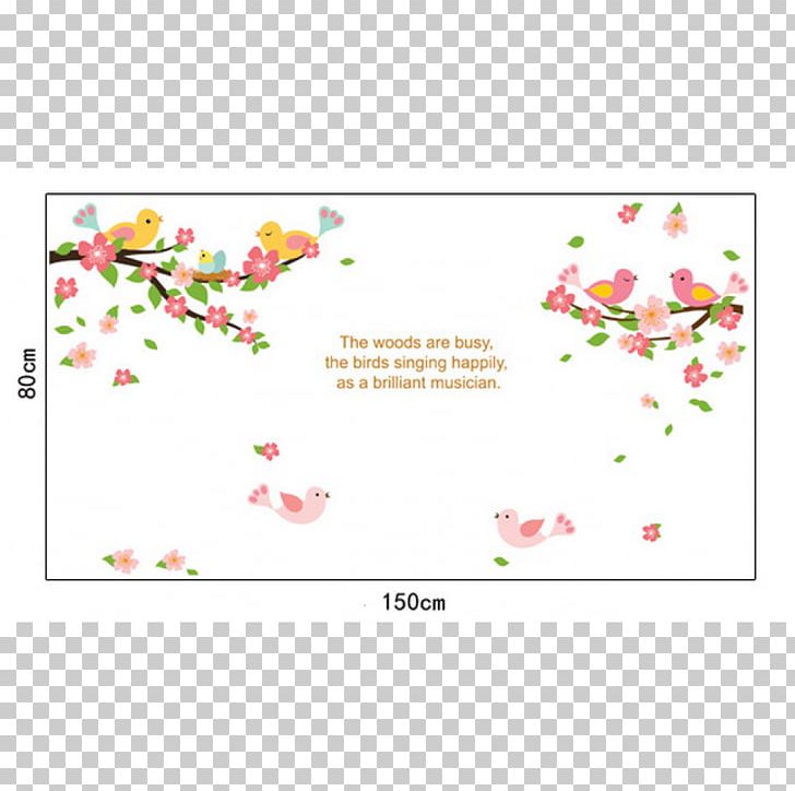 Wall Decal Sticker PNG, Clipart, Accent Wall, Area, Cherry Blossom, Decal, Decorative Arts Free PNG Download