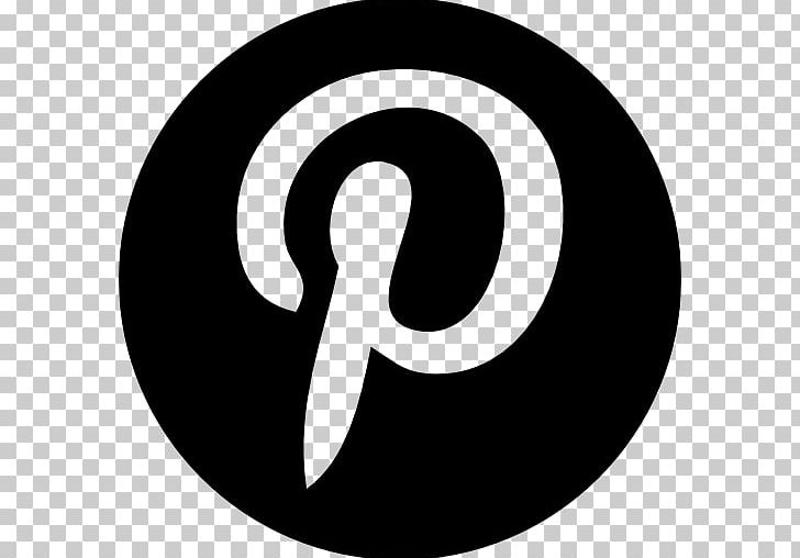 Computer Icons Social Media Pinterest Symbol Logo PNG, Clipart, Black And White, Brand, Circle, Computer Icons, Download Free PNG Download