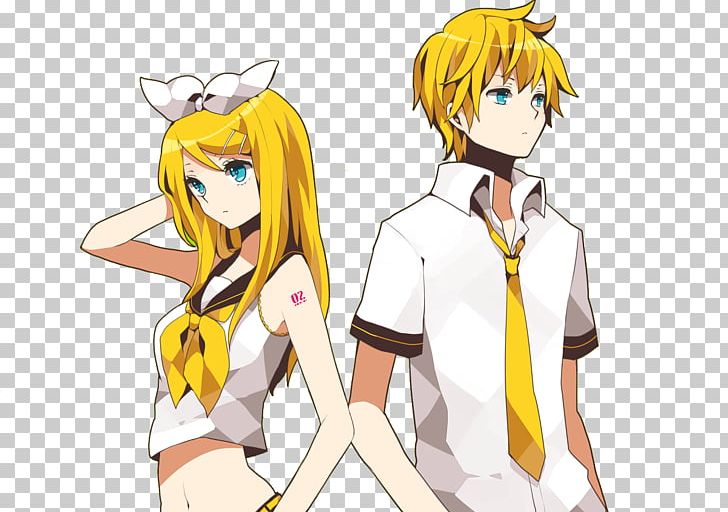 Vocaloid Kagamine Rin/Len Hatsune Miku Crypton Future Media Megurine Luka PNG, Clipart, Anime, Art, Cartoon, Character, Clothing Free PNG Download