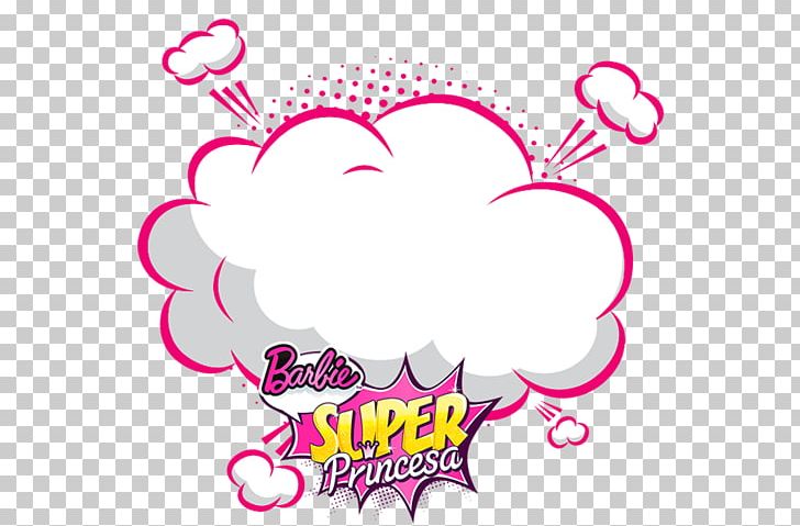 Barbie Party Convite Birthday Superhero PNG, Clipart, Area, Barbie, Barbie In Princess Power, Brand, Circle Free PNG Download