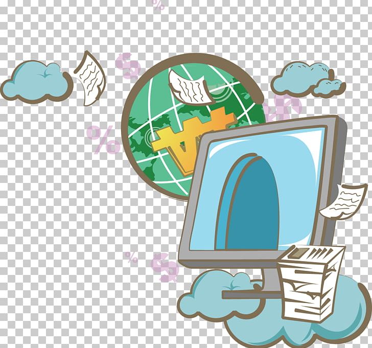 Computer Drawing Illustration PNG, Clipart, Animation, Cartoon, Cloud Computing, Computer, Computer Free PNG Download
