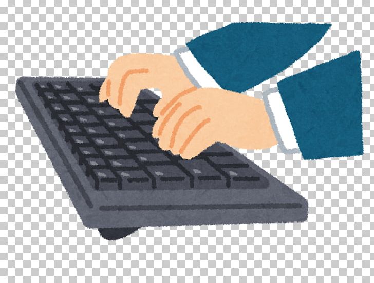 typing on keyboard png