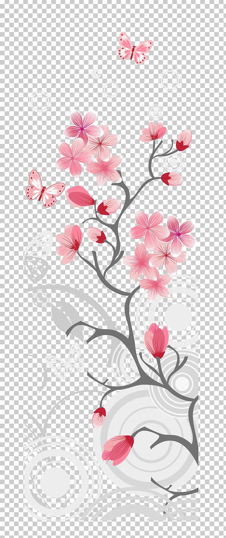 Cherry Blossom Illustration PNG, Clipart, Blossom, Blossom Vector, Branch, Cherry, Encapsulated Postscript Free PNG Download