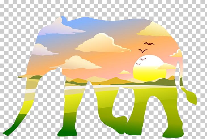 Illustration PNG, Clipart, Adobe Illustrator, Animals, Baby Elephant, Background Vector, Computer Wallpaper Free PNG Download