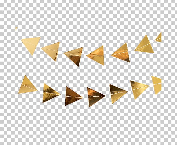 Paper Triangle Gold Party Decagon PNG, Clipart, Angle, Art, Circle, Decagon, Flower Free PNG Download
