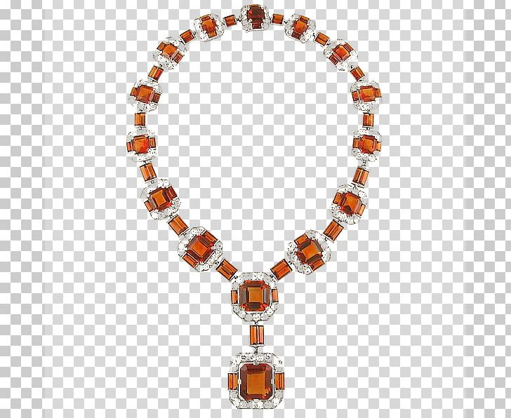 Cartier Jewellery Art Deco Diamond Cut Necklace PNG Clipart