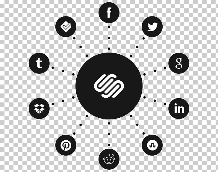 Social Media Squarespace Blog Computer Icons PNG, Clipart, Angle, Area, Black, Black And White, Blog Free PNG Download