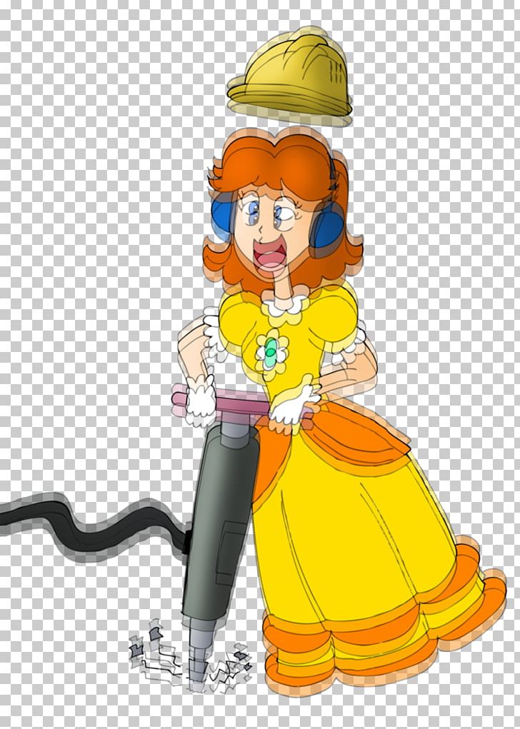 Jackhammer Cartoon Princess Daisy PNG, Clipart, Animation, Art, Cartoon, Character, Comics Free PNG Download