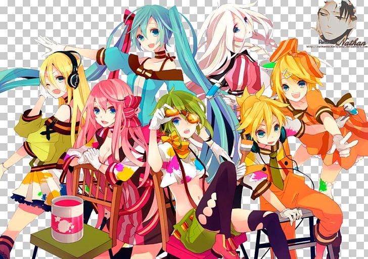 Vocaloid Hatsune Miku Kagamine Rin/Len Megurine Luka Lily PNG, Clipart, Anime, Art, Fiction, Fictional Character, Fictional Characters Free PNG Download