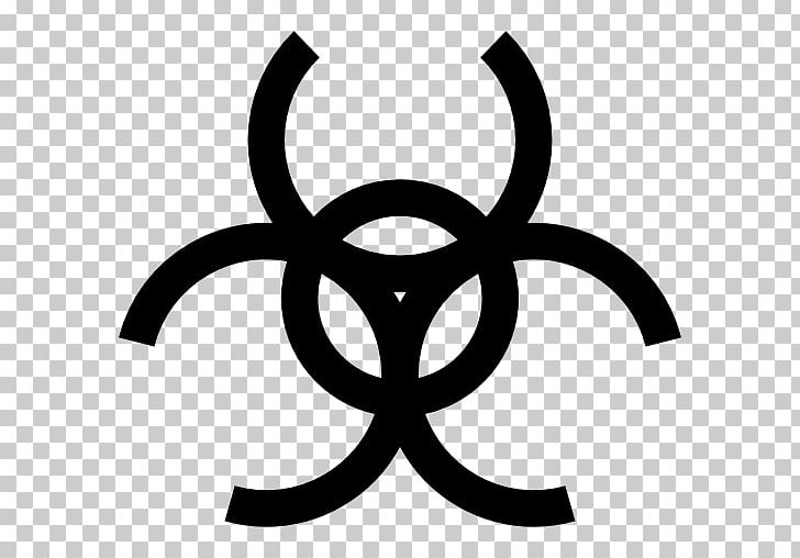 Biological Hazard Symbol PNG, Clipart, Biohazard, Biological Hazard, Black And White, Circle, Computer Icons Free PNG Download