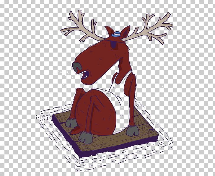 Reindeer Antler Character Cartoon Fiction PNG, Clipart, Antler, Cartoon, Character, Deer, Fiction Free PNG Download