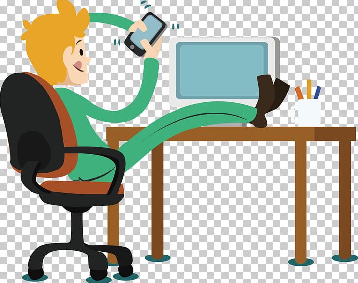 Cartoon Mobile Phone Illustration PNG, Clipart, Art, Cartoon, Chair, Communication, Day Shift Free PNG Download