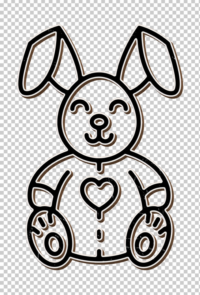 Saint Valentine Lineal Icon Rabbit Icon Lovely Bunny Icon PNG, Clipart, Animals Icon, Cartoon, Drawing, Hare, Line Art Free PNG Download