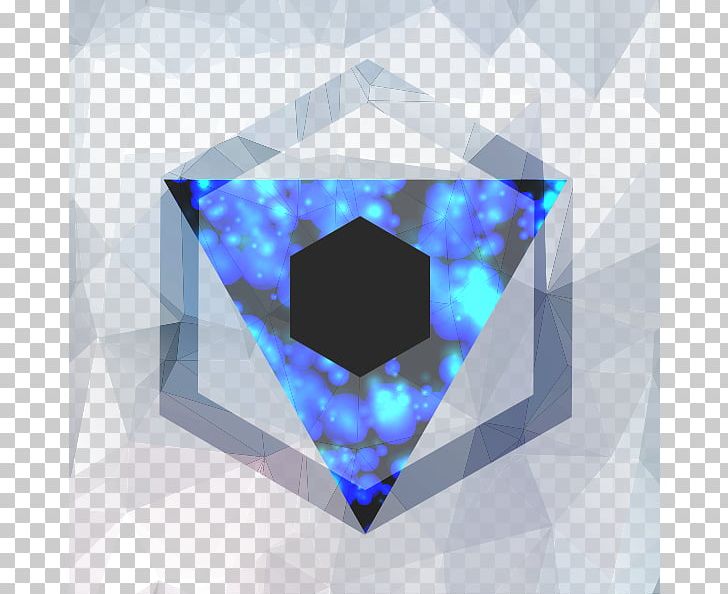 Geometry Triangle Crystal Line Blue PNG, Clipart, Blue, Blue Diamond, Bluray, Color, Computer Wallpaper Free PNG Download